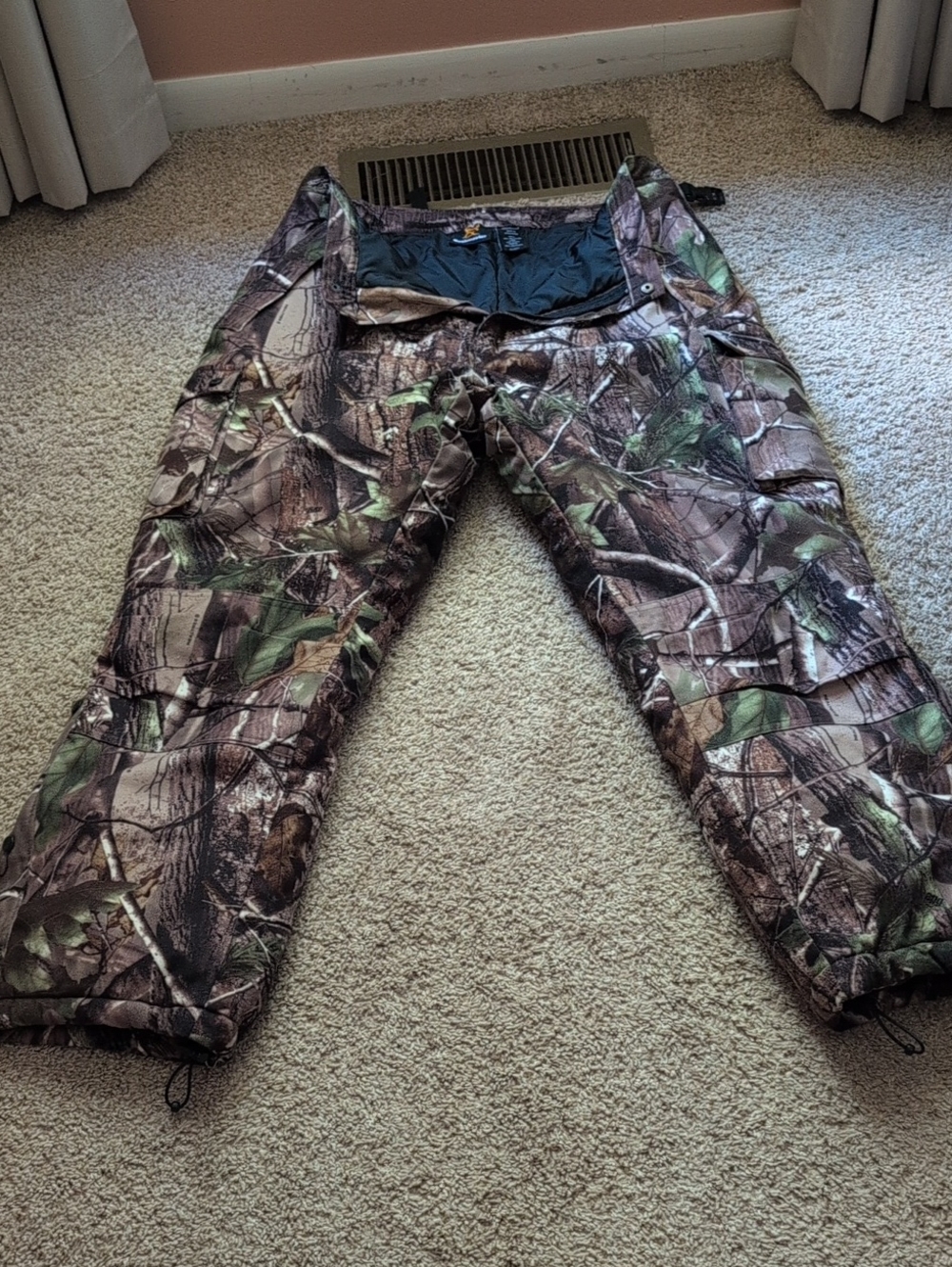Men's Green Brown Camouflage Hunting Pants